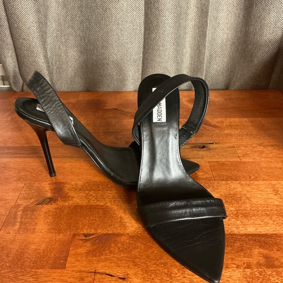 Steve Madden Black Women's Heels - Picture 6 of 7